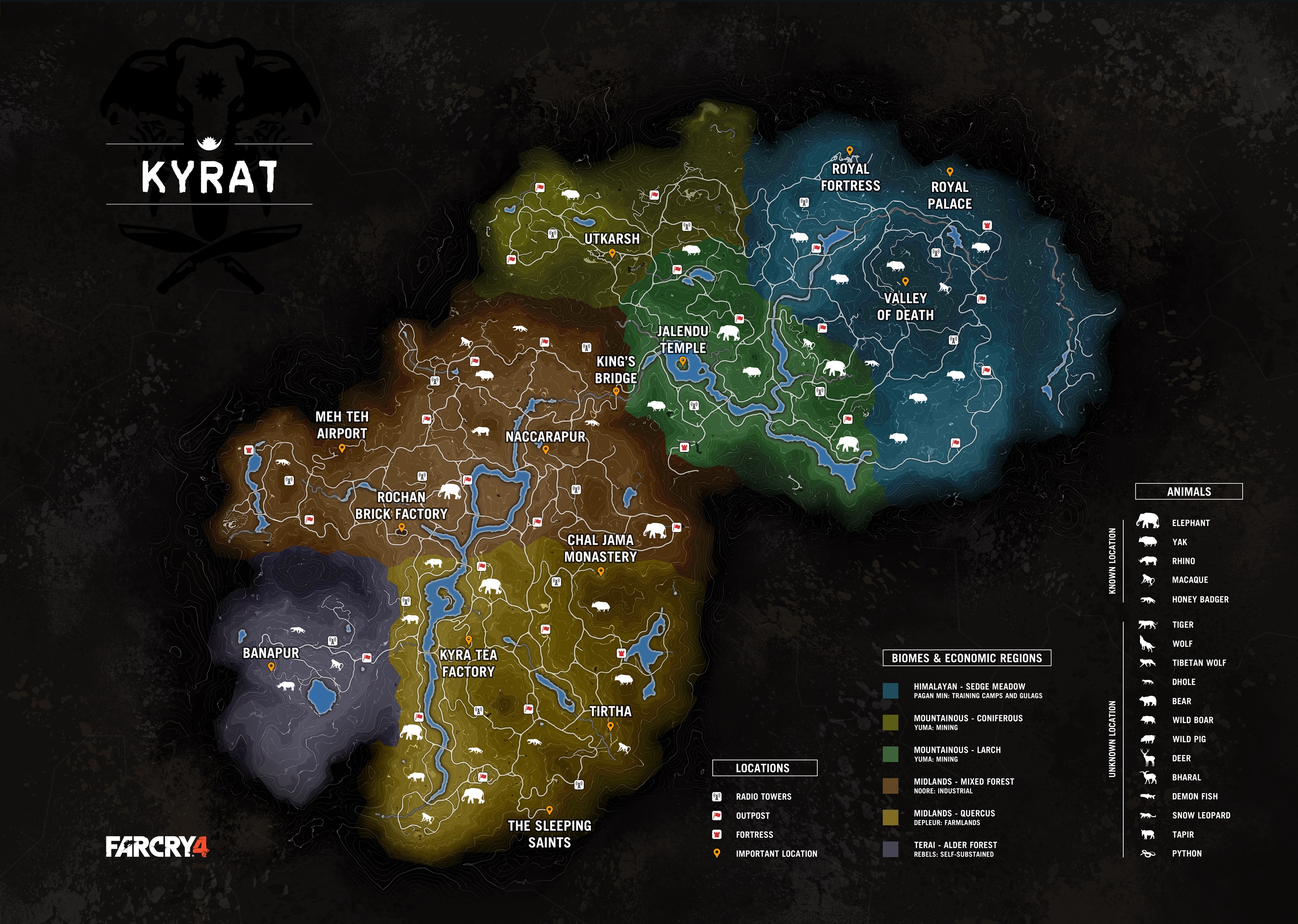 Far Cry 4 locations, Far Cry Wiki