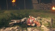 ... and downed struggling for life