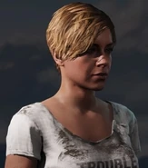 Short Straight, Blonde