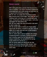 Sharky's Journal page 1/3