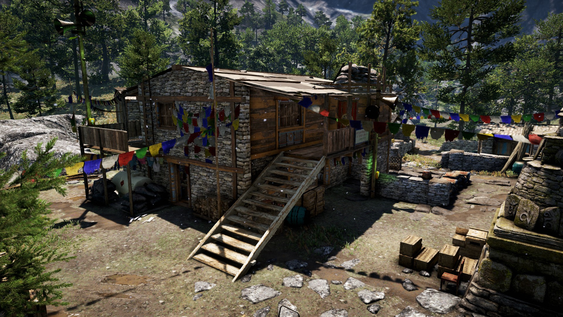 Far cry 4 аванпосты карта