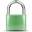 Padlock-green
