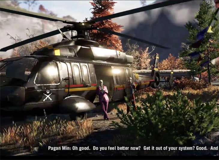 far cry 4 helicopter location