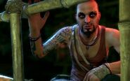 Vaas with a tattoo in the trailer of Far Cry 3