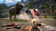 The elephant is a powerful weapon of nature.