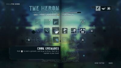 Heron skill tree