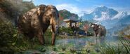 Elephants Far Cry 4 key art