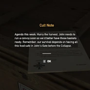 Sunrise Farm - Cult Note