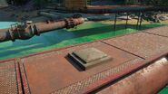 An unarmed pressure trap is covered