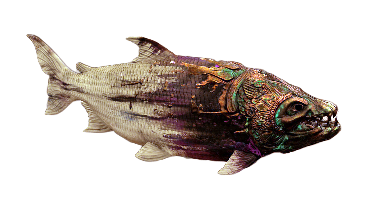 2024 г для рыб. Far Cry 4 рыба демон Шангри ла. Рыба в КБ. Рубеж Шангри ла кроликудза.
