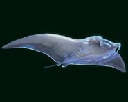 Metal Manta Ray