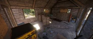 Stone Ridge Chalet - Interior of the small shack near the obstacle course