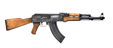 Esto es un AK47 totalmente original y sin modificaciones.