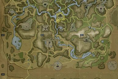 General map, Bowa-Seko - maps - Far Cry 2 Game Guide