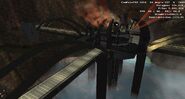Early build of the final crater showdown area
