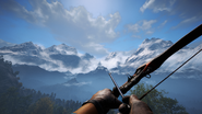 First-person view of the Recurve Bow.