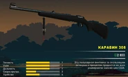 Карабин 308 в магазине