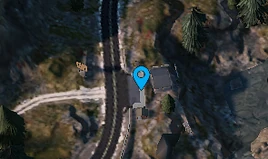 FC5 Map Стоянка у водопада Лэнгфорд