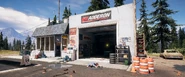 Misty River Gas - Shop and garage