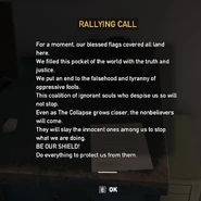 Security Gate - Rallying Call