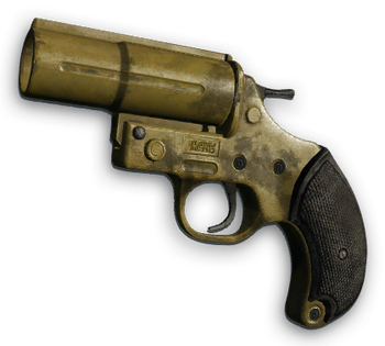 FC3 cutout handgun flaregun