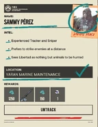 Sammy Pérez Dossier