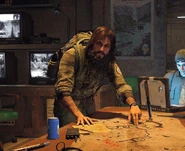 Concept at, Eli planning his next move in the Wolf's Den