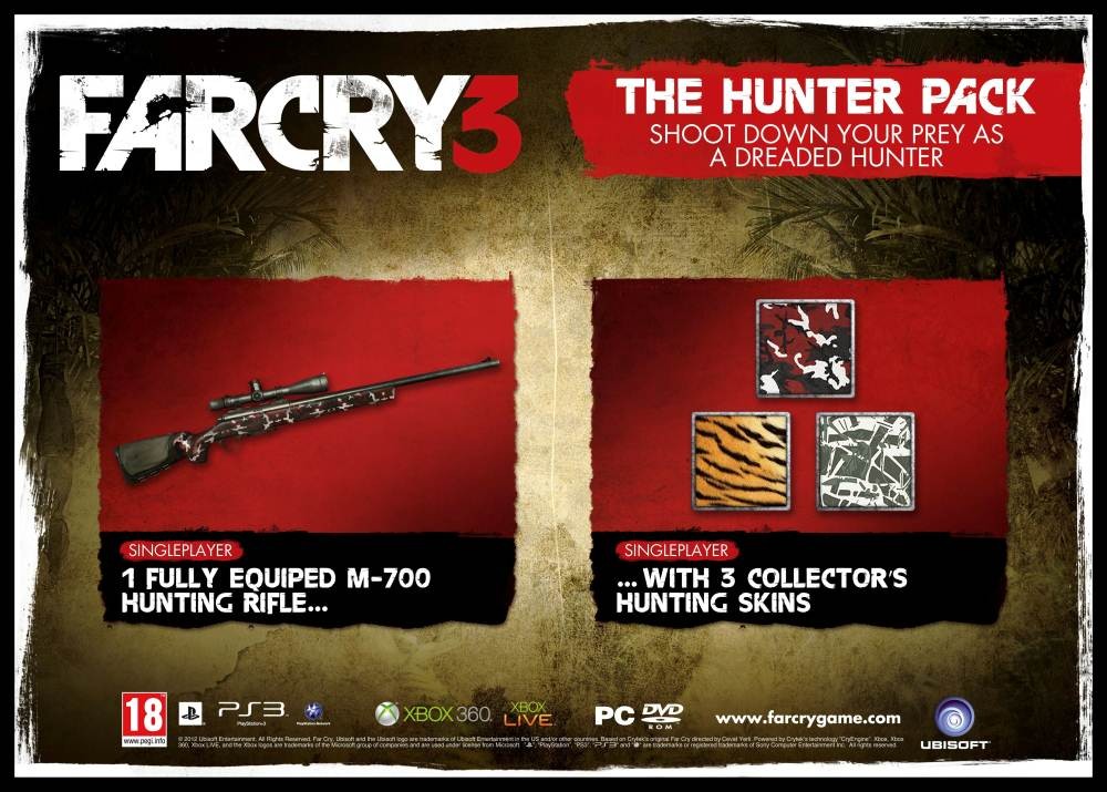 Far Cry 3 Weapons Pack 