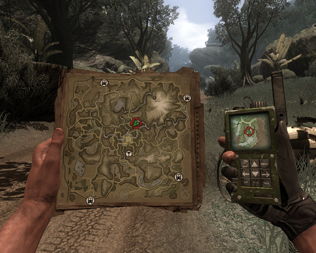 Map and GPS, Far Cry Wiki