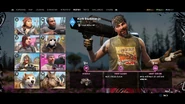 Hurk in Roster menu in Far Cry New Dawn