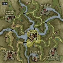 General map, Bowa-Seko - maps - Far Cry 2 Game Guide