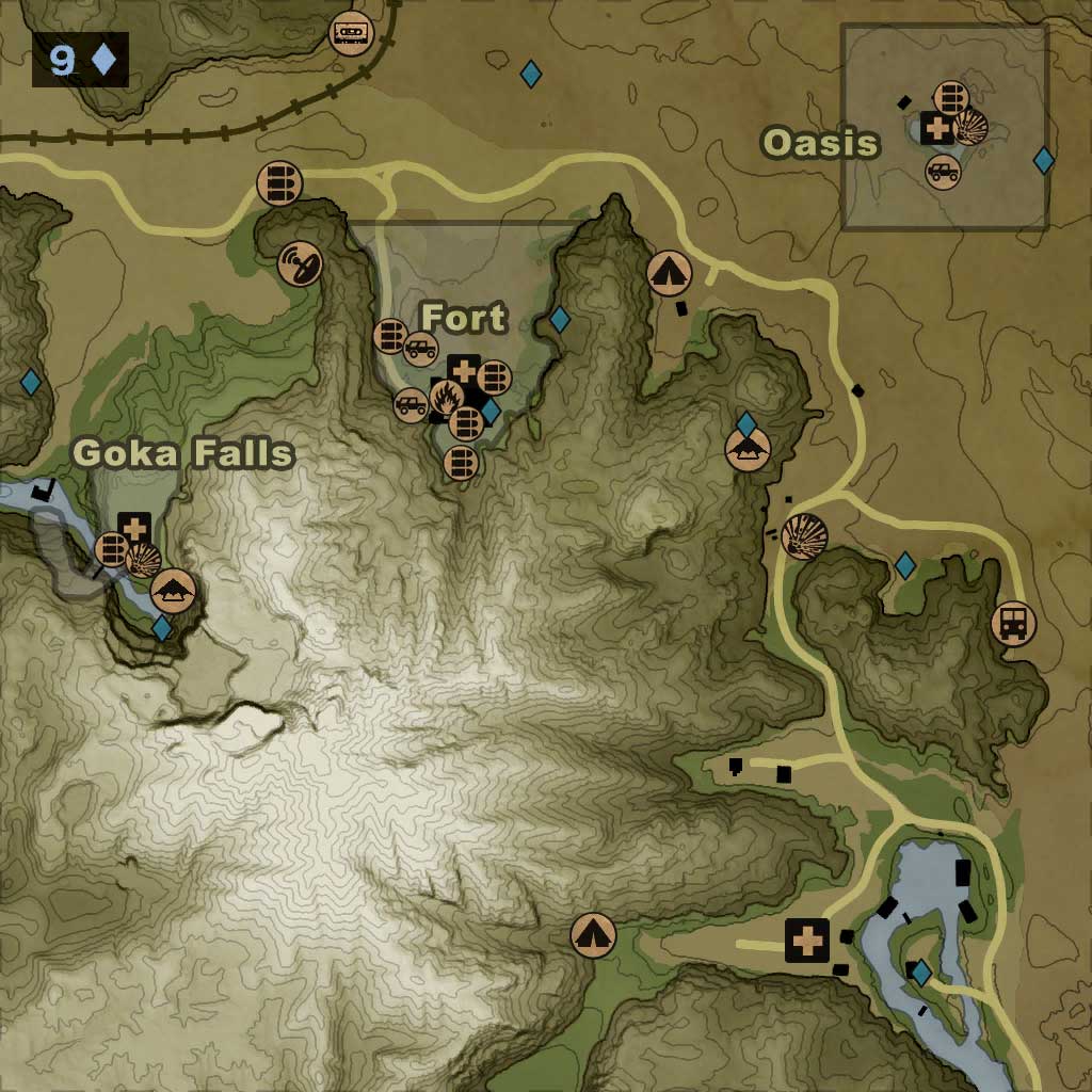 Far Cry 2 Diamond Locations 