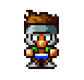 Unused Ziria sprite from Saturn Bomberman files