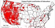 US map of federal public land surface and subsurface - posted by SlothB77