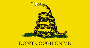 Gadsden flag Covid-19 edition