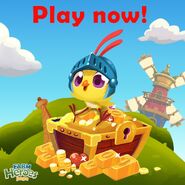 Choochoo in Treasure Mill event