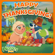 Happy Thanksgiving 2015 for USA Farm Heroes Saga's fans