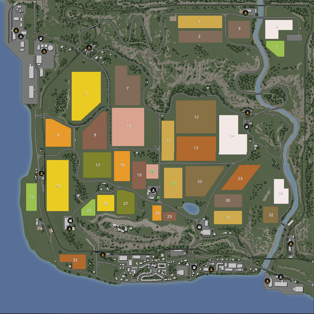 Farming Simulator 19 Original Maps Maps/Farming Simulator 19 | Farming Simulator Wiki | Fandom