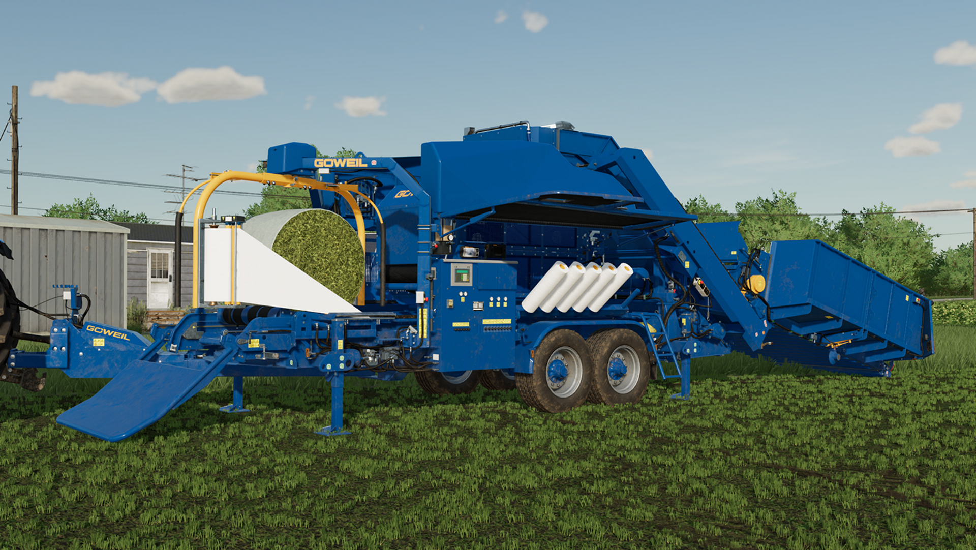 Bale Wrapper Combination Machines