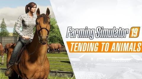 Farming Simulator 19 - Tending to Animals Gameplay Trailer