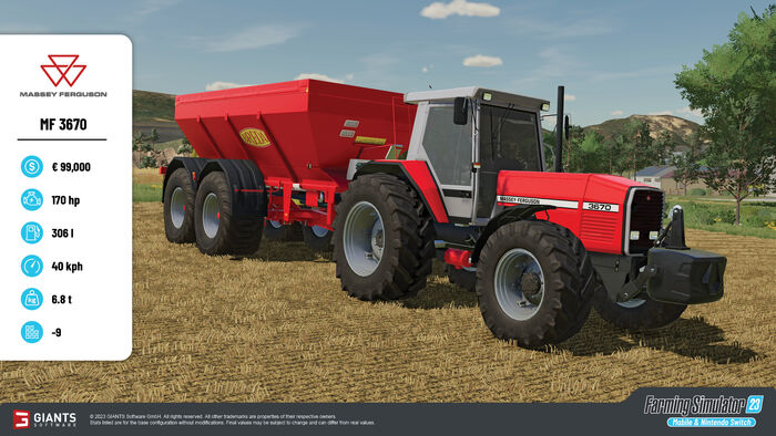 Farming Simulator 23 Shop - All Tractors in Farming Simulator 23 so far  with details 