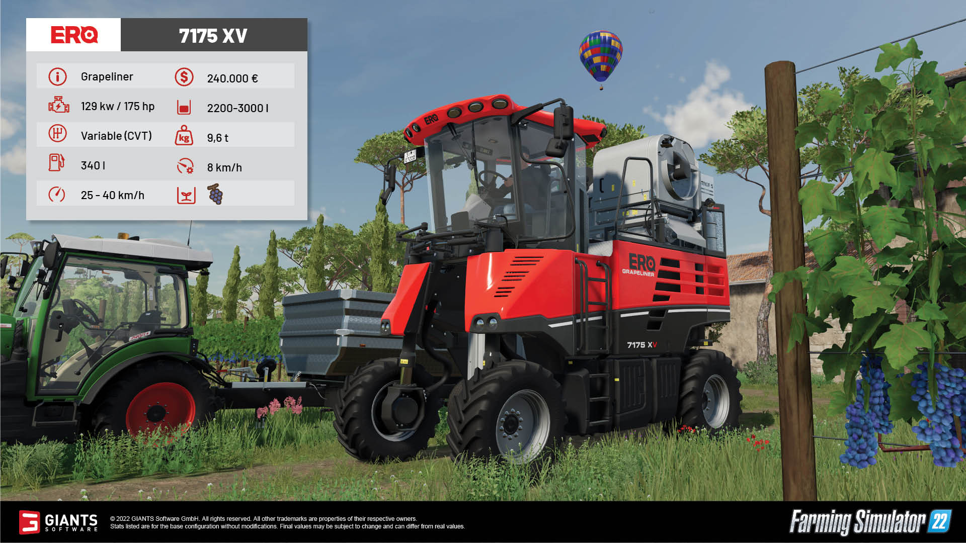 The Vermeer Pack brings new machinery to Farming Simulator 22