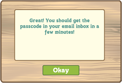 how do i get a passcode for my lockbox on farmville