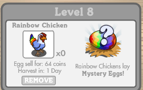 rainbow chickens