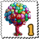 Alphabet Tree Stamp-icon