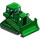 Green Bulldozer