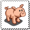 Pig Stamp