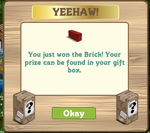 Special Delivery Box Brick Prize