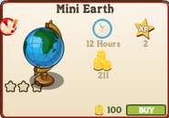 Mini Earth Market Info