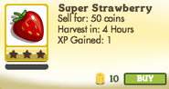 Super Strawberry Unlocked in Market